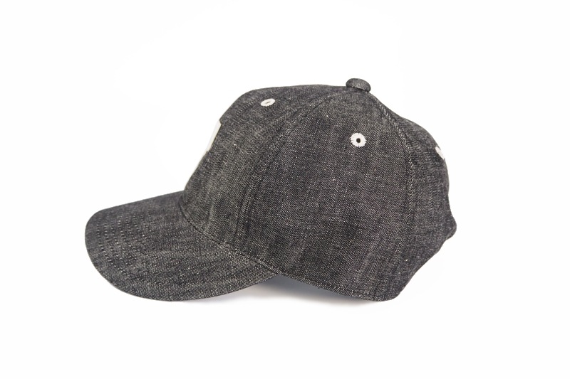 FULLCOUNT �ե륫����� ����å� ˹��  "6Panel Denim Baseball Cap 'F' Patch"  6843