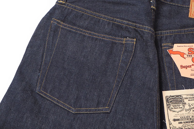 SUGAR CANE ���奬�������� �ǥ˥� �ѥ�� SUGAR CANE Super ��Denim�� Collectibles #07 13.5oz. BLUE DENIM WAIST OVERALLS ��1946�� MODEL SC49007