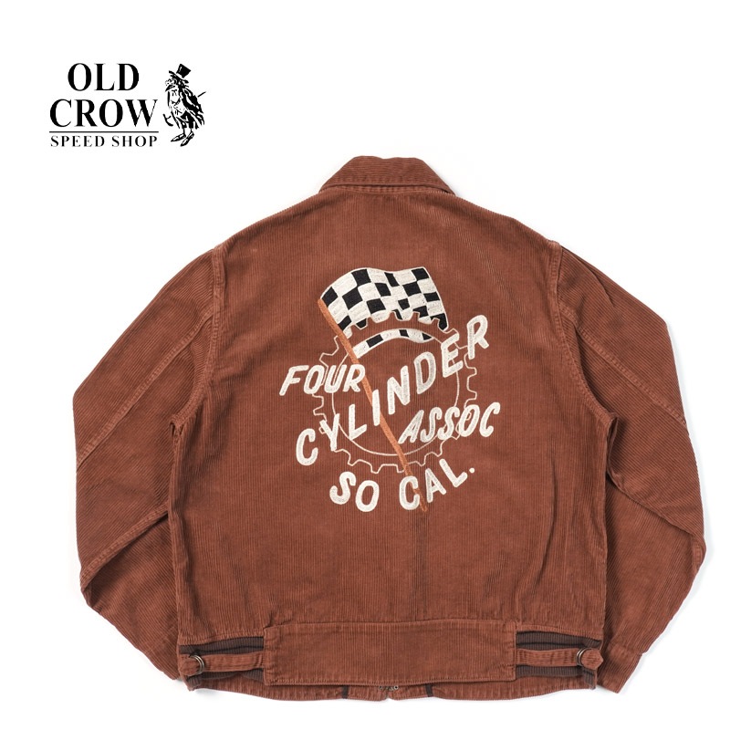 OLD CROW ������ɥ����� ���㥱�å�  "FOUR CYLINDER ASSOC - SPORTS JACKET"  OC-24-AW-05