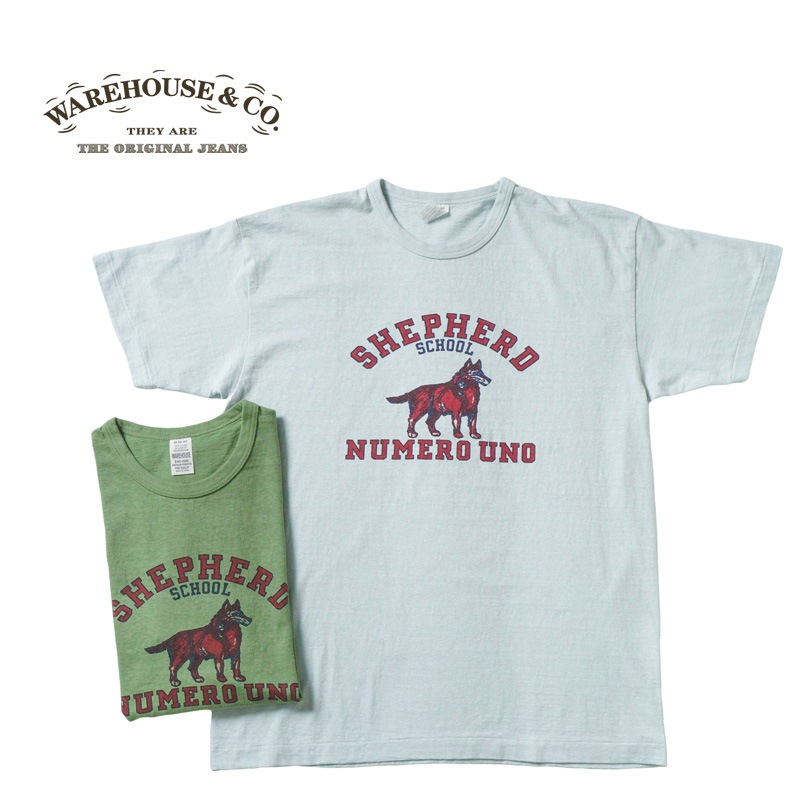 WAREHOUSE �������ϥ��� Ⱦµ T����� Lot 4064 "SHEPHERD"  4064-SHEPHERD(25S)