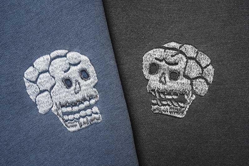 Schott ����å� �������å� �ȥ졼�ʡ� "PIGMENT SKULL AND SNAKE CREW SWEAT"  782-5232011