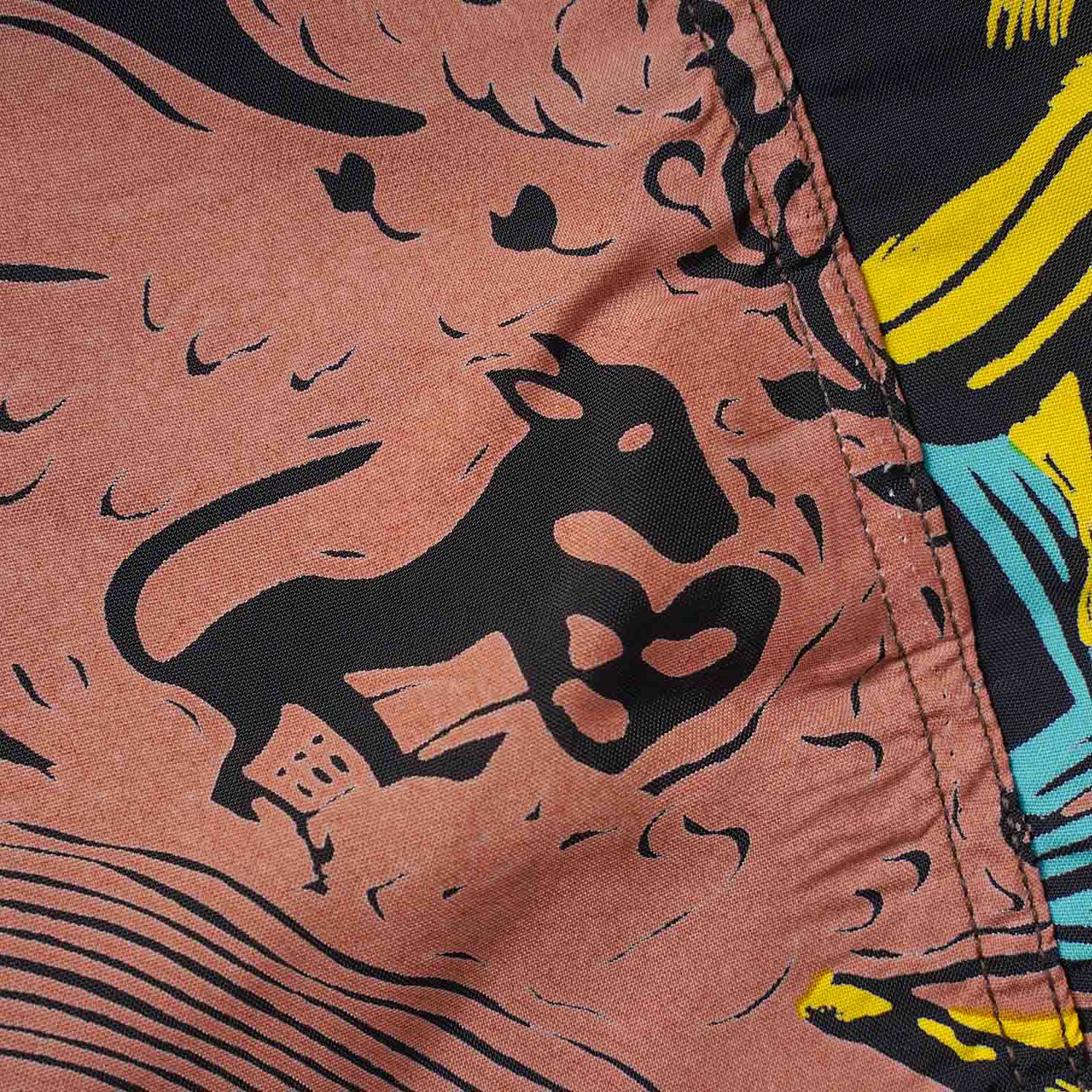 SUN SURF ���󥵡��� Ⱦµ �����ϥ���� SUN SURF SPECIAL EDITION ��GAUGUIN WOODCUT MYSTIC�� (SHORT SLEEVE) SS39673