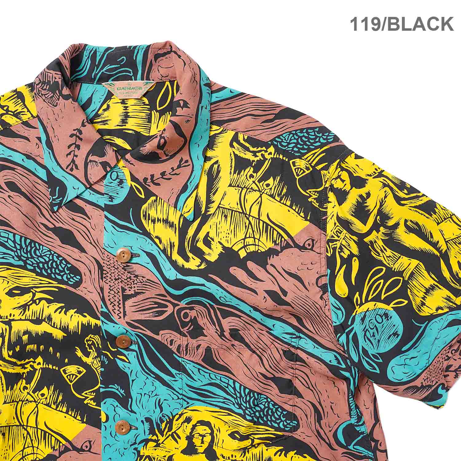 SUN SURF ���󥵡��� Ⱦµ �����ϥ���� SUN SURF SPECIAL EDITION ��GAUGUIN WOODCUT MYSTIC�� (SHORT SLEEVE) SS39673