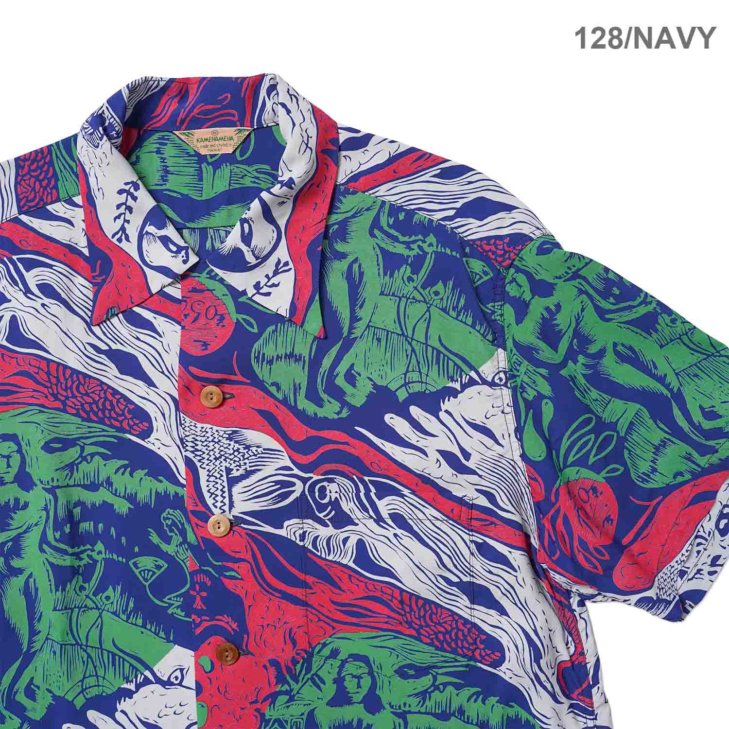 SUN SURF ���󥵡��� Ⱦµ �����ϥ���� SUN SURF SPECIAL EDITION ��GAUGUIN WOODCUT MYSTIC�� (SHORT SLEEVE) SS39673
