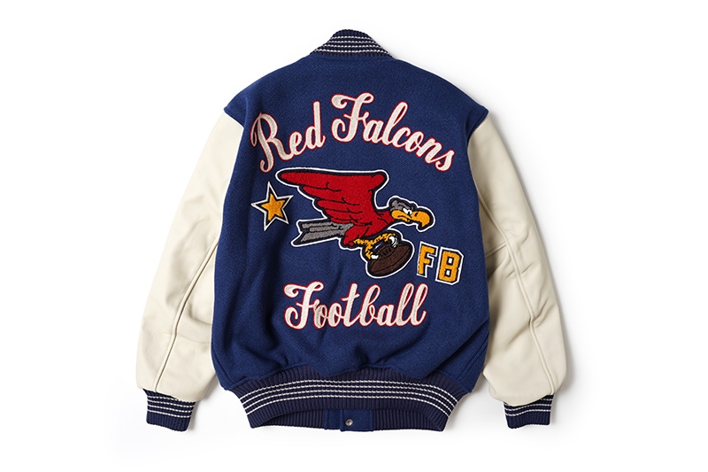 Whitesville �ۥ磻�ĥӥ롡����ɥ��㥱�åȡ�30oz. WOOL MELTON AWARD JACKET����RED FALCONS�ɡ�WV15386