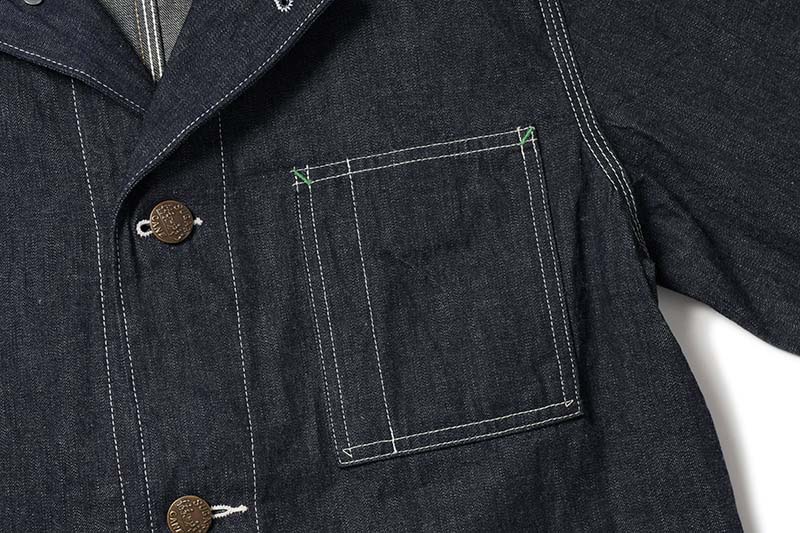 SUGAR CANE ���奬�������� �ǥ˥� ���С�������  ��FICTION ROMANCE 11oz. BLUE DENIM 1920's WORK COAT�� SC15503