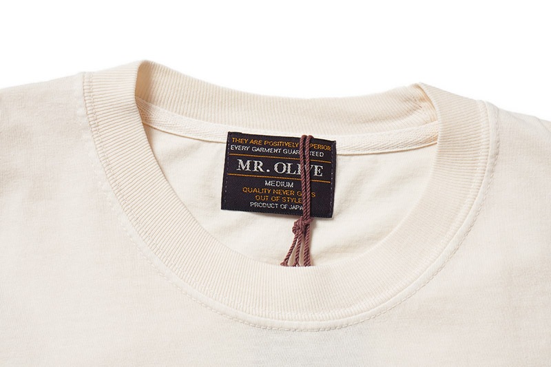 MR.OLIVE ߥ꡼ Ⱦµ T "INDIAN MOTOCYCLE COLLABORATION / USED PRINT T-SHIRT TYPE-B" M252102