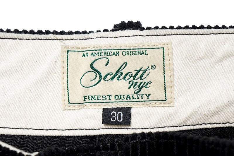 Schott ����å�  �ѥ��  "CORDUROY TROUSERS"  782-5210014