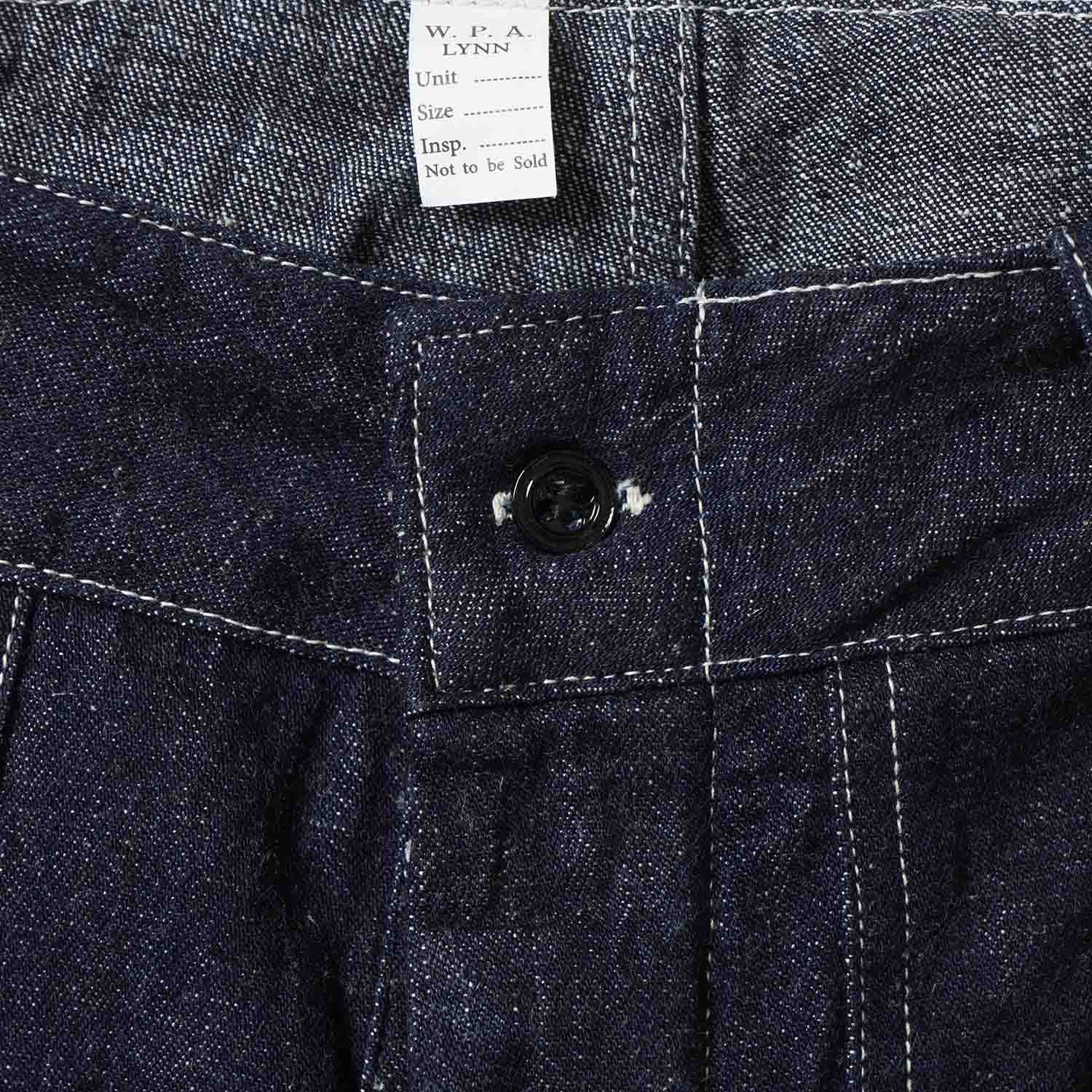 �ڥ�󥦥��å����WAREHOUSE �������ϥ��� �ѥ��  Lot 1239 ��1930'S WPA DOUBLE KNEE DENIM TROUSERS"  1239 (25S)