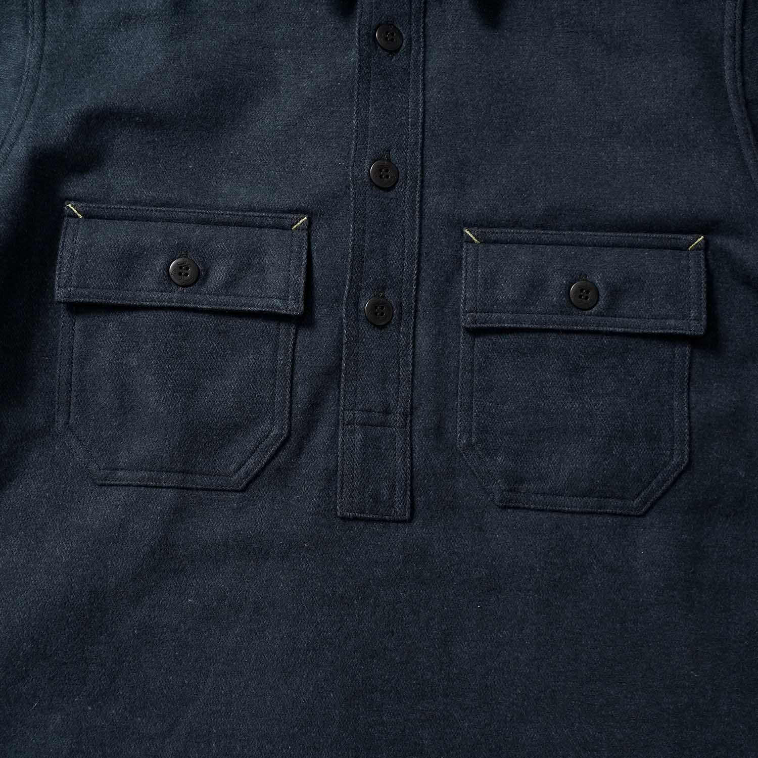 JOHN GLUCKOW ����󥰥�å��� Ĺµ�����  Lot JG-04  "1930s Chief Petty Officer(C.P.O.)Shirt"  JG-04(25AW)