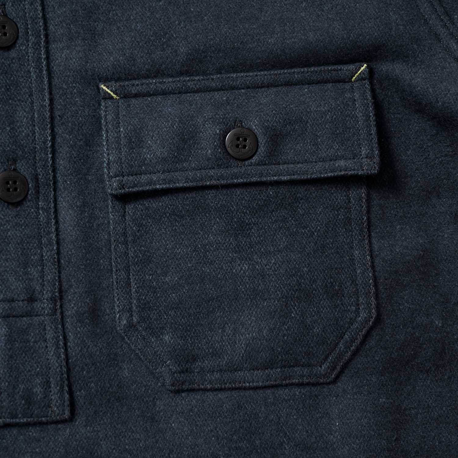 JOHN GLUCKOW ����󥰥�å��� Ĺµ�����  Lot JG-04  "1930s Chief Petty Officer(C.P.O.)Shirt"  JG-04(25AW)