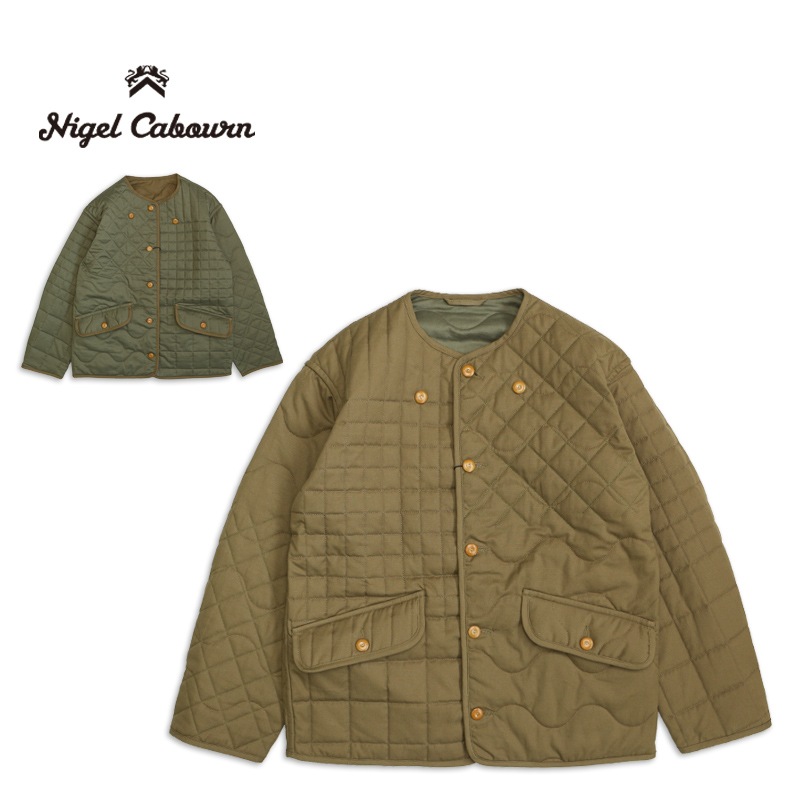 Nigel Cabourn ʥ륱ܥ 㥱å LINER JACKET JACQUARD QUILT" 80450030001