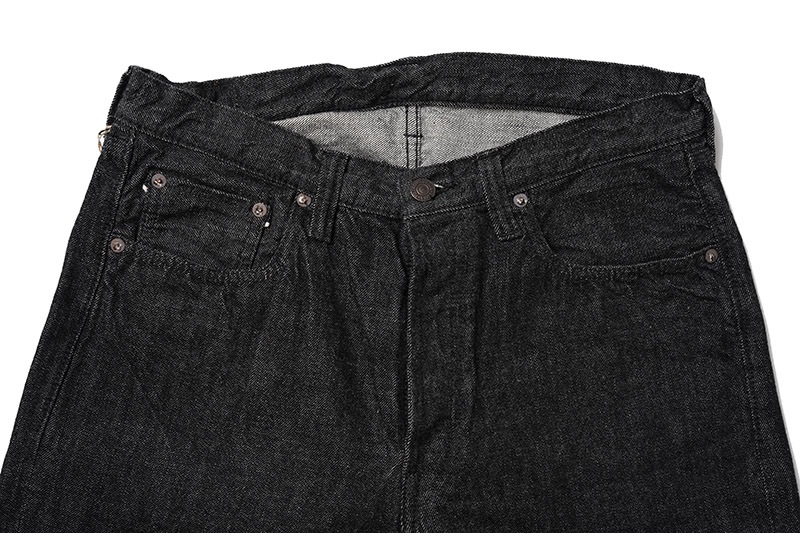 FULLCOUNT ե륫 ѥ Straight Black Selvedge Denim 1101BK