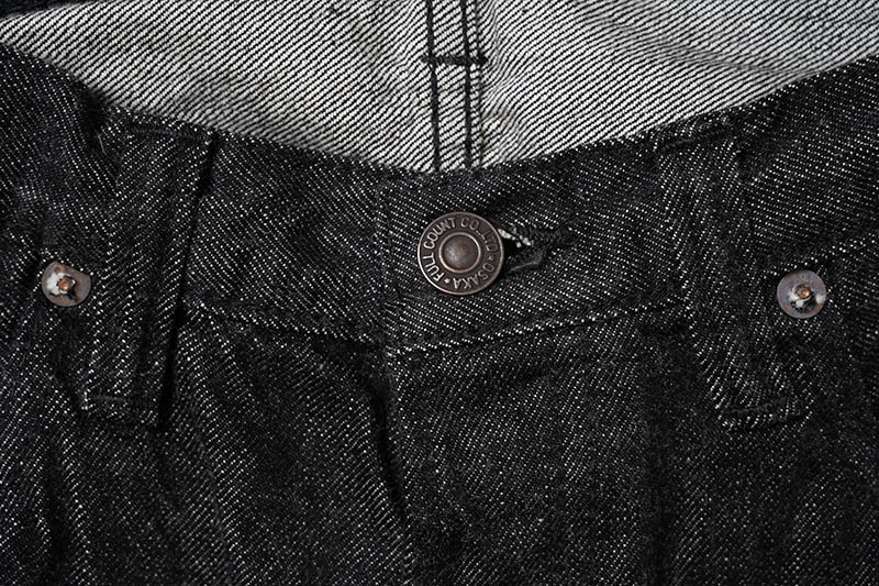 FULLCOUNT ե륫 ѥ Straight Black Selvedge Denim 1101BK