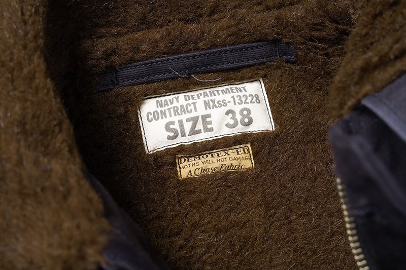 BUZZ RICKSON'S Хꥯ 㥱å Type N-1 Navy NAVY DEPARTMENT DEMOTEX-ED BR15340