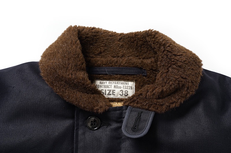 BUZZ RICKSON'S Хꥯ 㥱å Type N-1 Navy NAVY DEPARTMENT DEMOTEX-ED BR15340