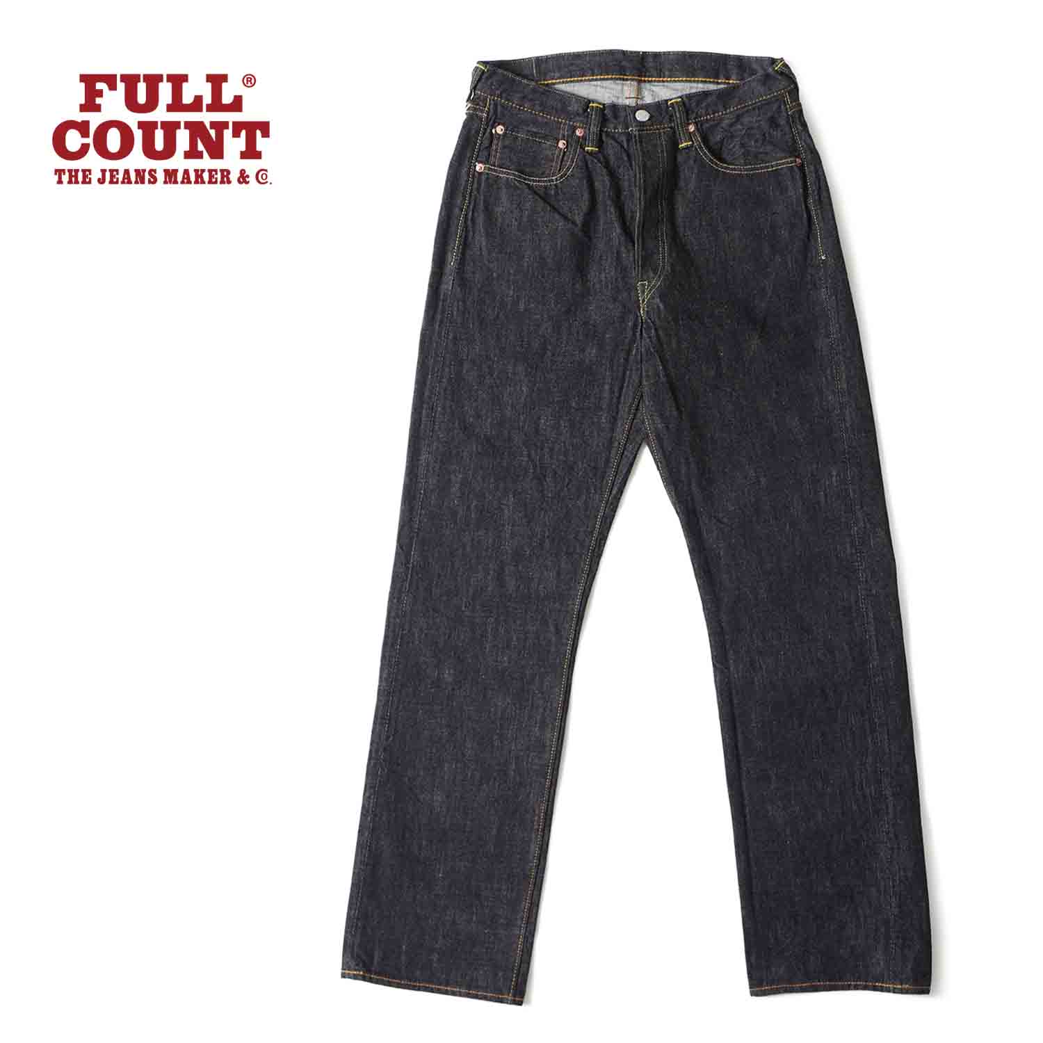 FULLCOUNT �ե륫����� �ѥ��  "Straight Denim Heavy Oz(One Wash)"  1101XXW