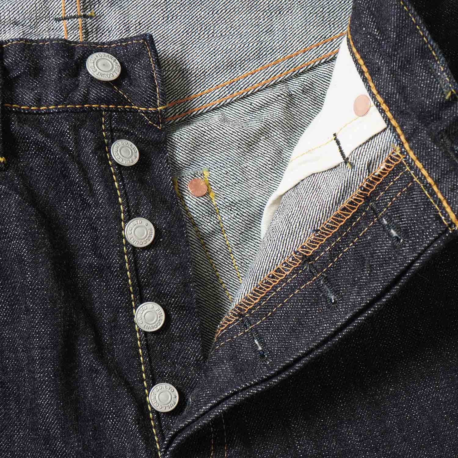 FULLCOUNT �ե륫����� �ѥ��  "Straight Denim Heavy Oz(One Wash)"  1101XXW
