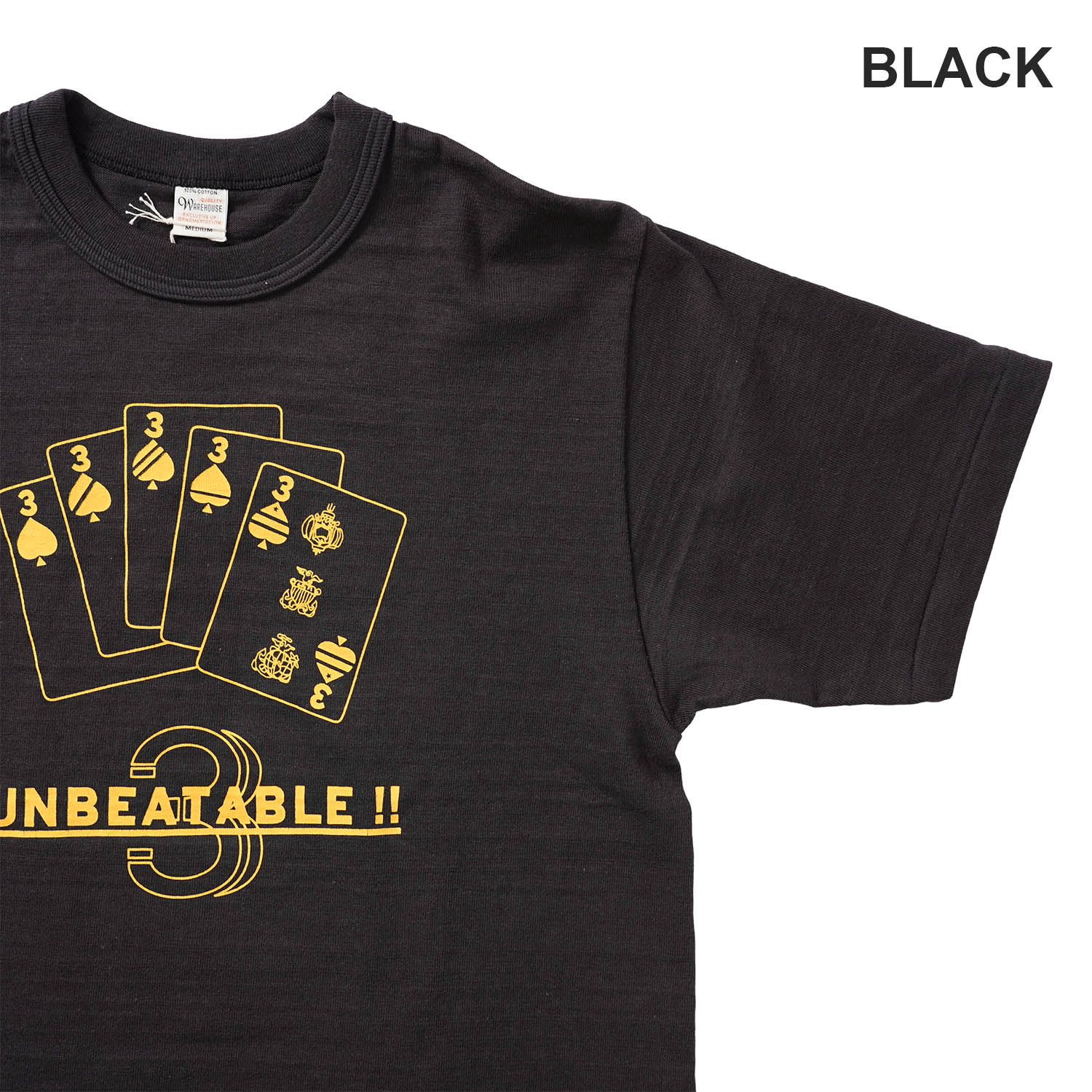 WAREHOUSE �������ϥ��� Ⱦµ T����� Lot 4601 "UNBEATABLE" 4601-UNBEATABLE(26SS)