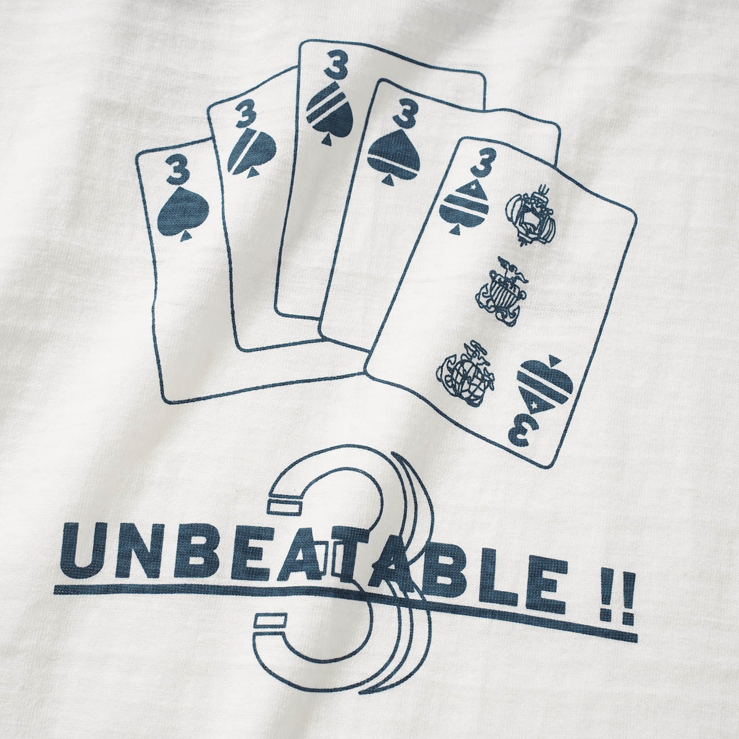 WAREHOUSE �������ϥ��� Ⱦµ T����� Lot 4601 "UNBEATABLE" 4601-UNBEATABLE(26SS)