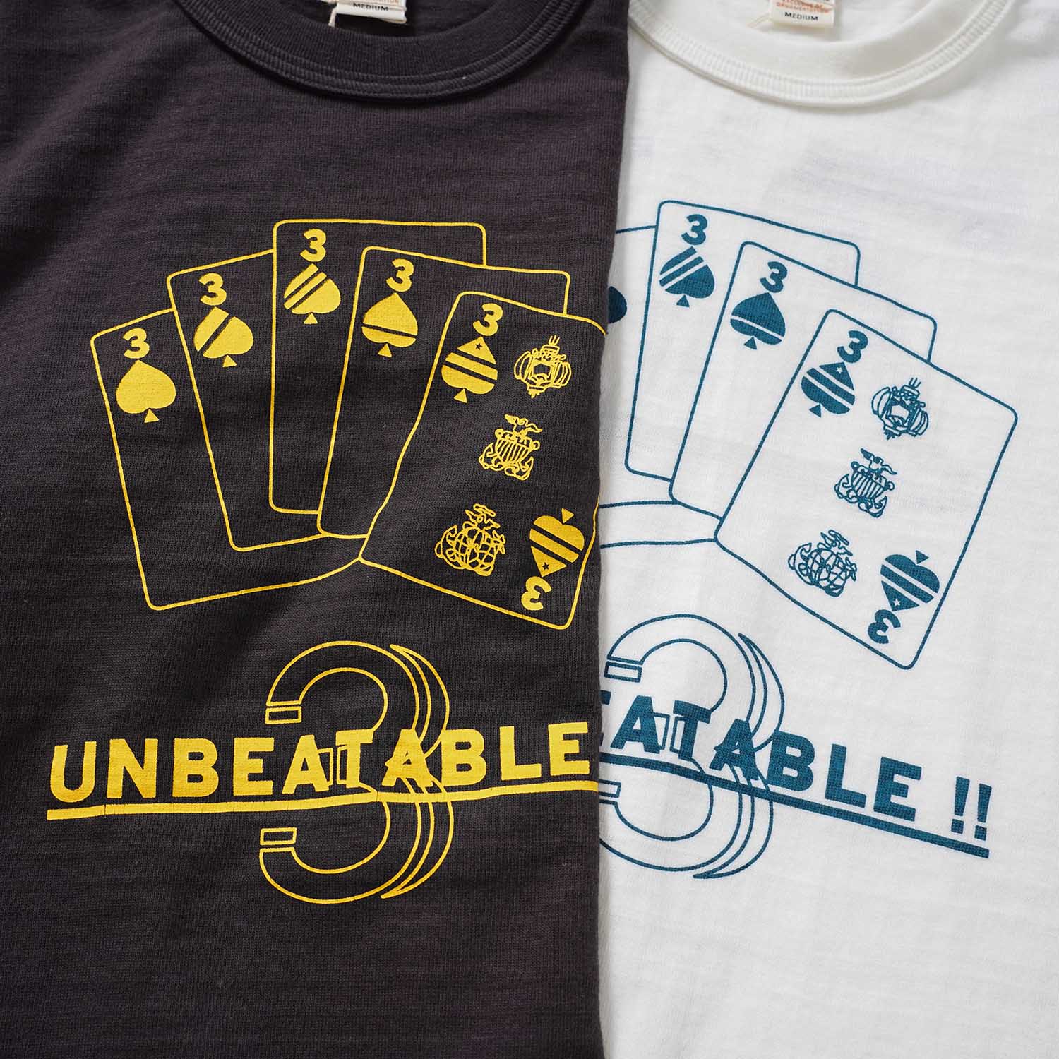 WAREHOUSE �������ϥ��� Ⱦµ T����� Lot 4601 "UNBEATABLE" 4601-UNBEATABLE(26SS)