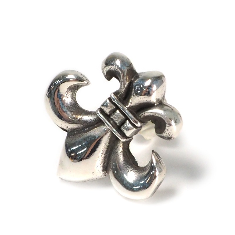 クロムハーツ　シルバー925 フルール・ド・リス ピアス(片耳用) シルバー＆レザー商品,シルバーアクセサリー,ピアス | ろーぐす