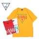 �ں߸˰��ݥ�����50��OFF��GUESS GREEN LABEL ���� ���꡼��졼�٥� Ⱦµ T�����"TRIANGLE LOGO S/S TEE" M91I67K44I