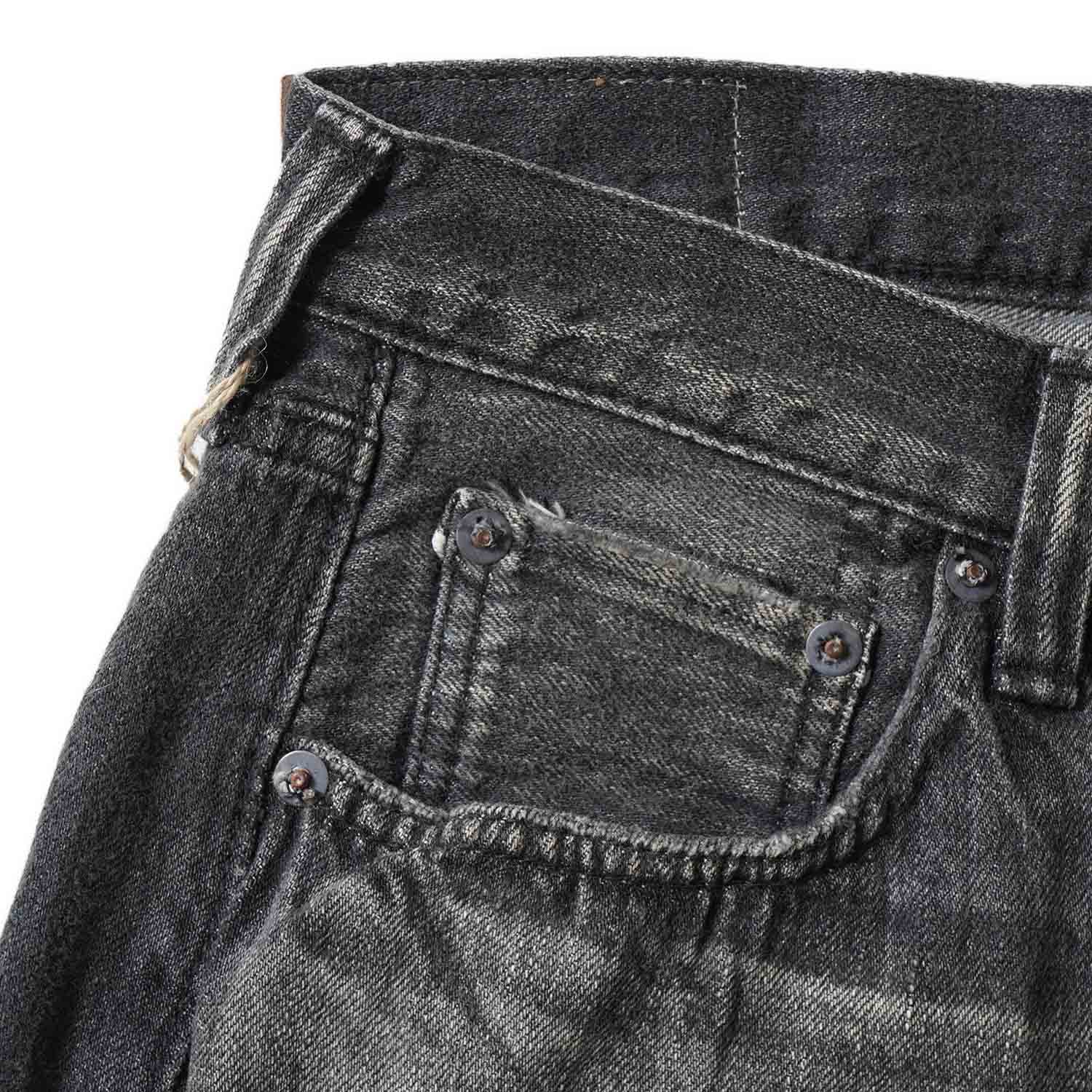 FULLCOUNT �ե륫����� �ѥ��  "Straight Black Selvedge Denim Dartford(Super Smooth)"  1101BKSSHW