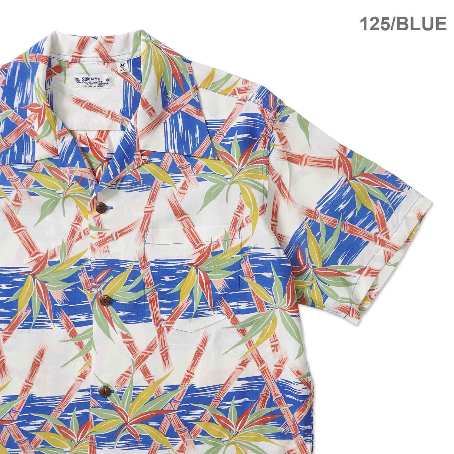 SUN SURF ���󥵡��� Ⱦµ �����ϥ���� RAYON HAWAIIAN SHIRT ��BAMBOO GRASSLANDS�� SS39625