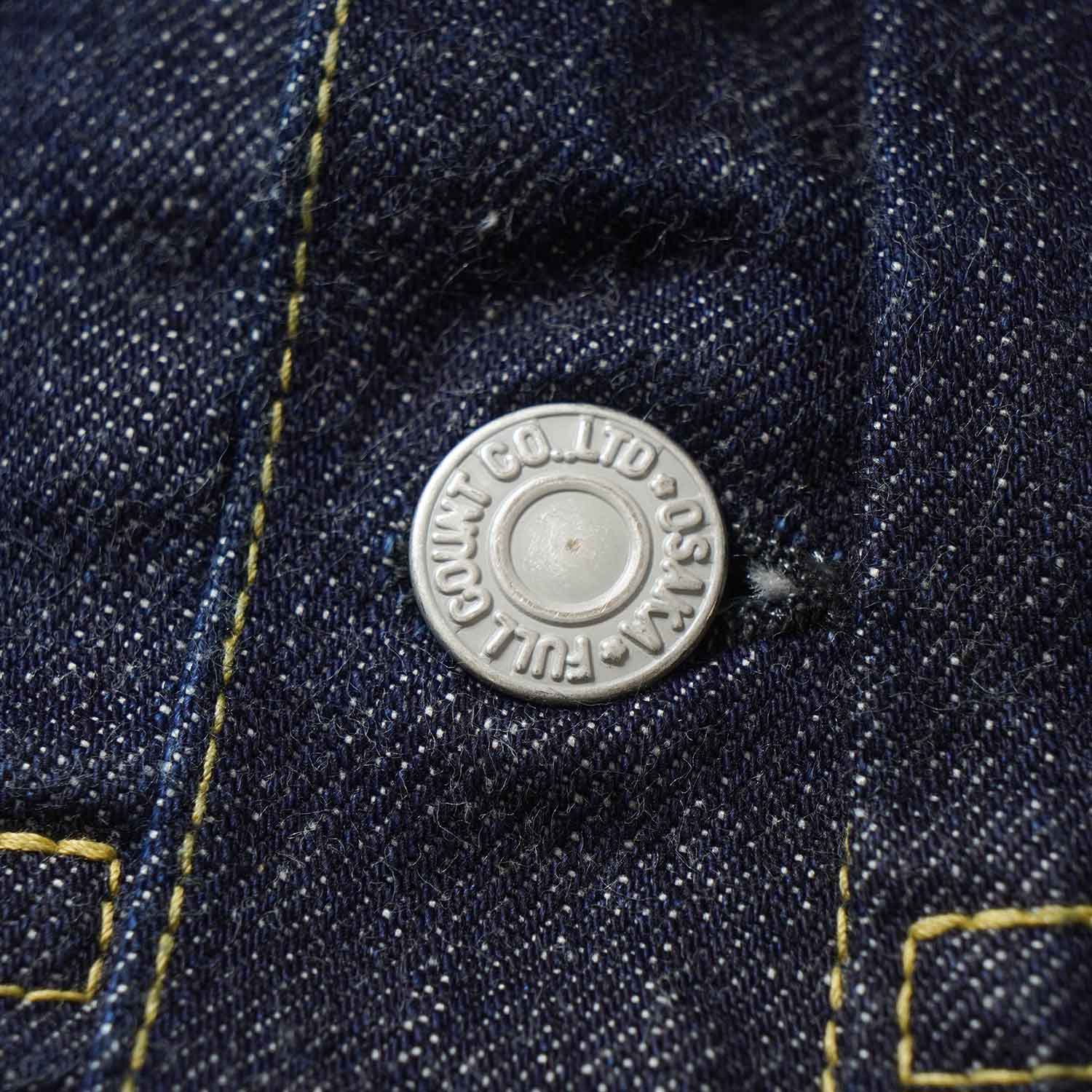 FULLCOUNT �ե륫����� �ǥ˥� ���㥱�å� ��TYPE 1 DENIM JACKET 13.7oz�� 2107W-20