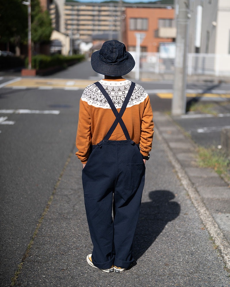 FULLCOUNT �ե륫����� �������å� �ȥ졼�ʡ� "Tribal Pattern Sweatshirts" 3764