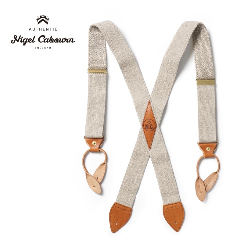 Nigel Cabourn ʥ륱ܥ ڥ  US ARMY SUSPENDER LINEN  80500064001