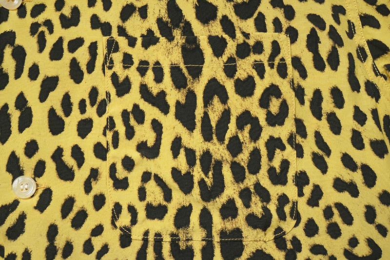 STAR OF HOLLYWOOD ���������֥ϥꥦ�å� Ĺµ ����� HIGH DENSITY RAYON L/S OPEN SHIRT  "LEOPARD"  SH29489