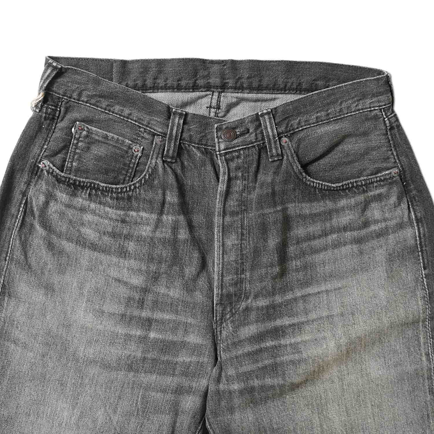FULLCOUNT �ե륫����� �ѥ��  "Wide Black Selvedge Denim Dartford(Super Smooth)"  0105BKSSHW
