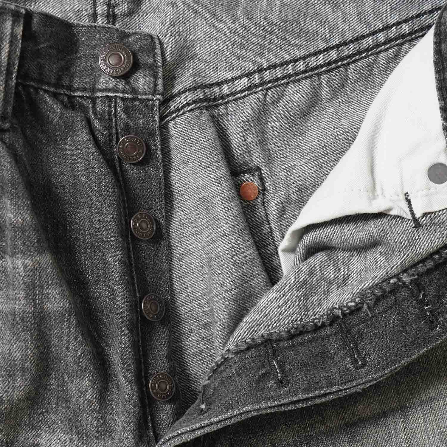 FULLCOUNT �ե륫����� �ѥ��  "Wide Black Selvedge Denim Dartford(Super Smooth)"  0105BKSSHW