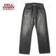 FULLCOUNT �ե륫����� �ѥ��  "Wide Black Selvedge Denim Dartford(Super Smooth)"  0105BKSSHW