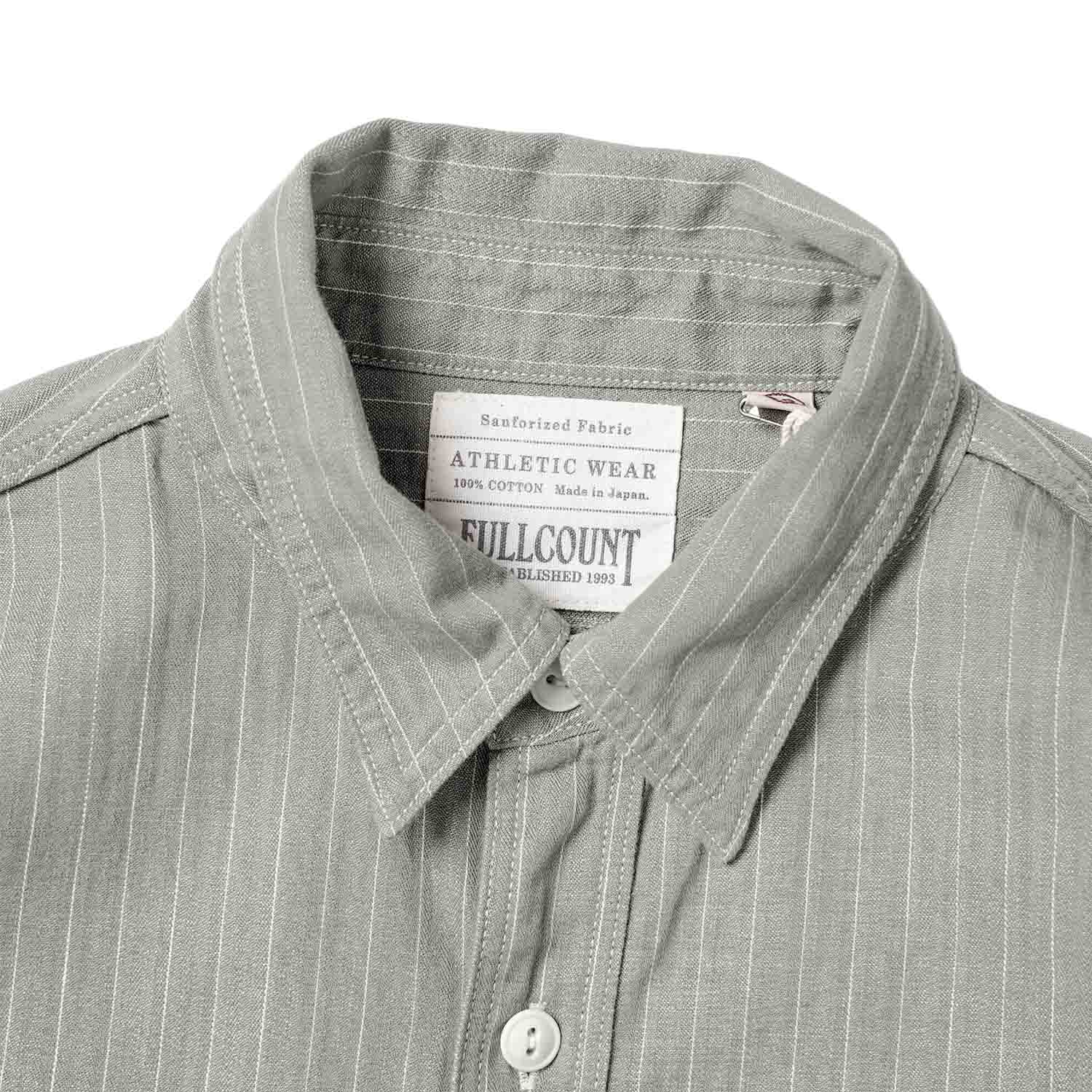 FULLCOUNT �ե륫����� Ĺµ����� "Herringbone Pencil Stripe Work Shirt" 4810G