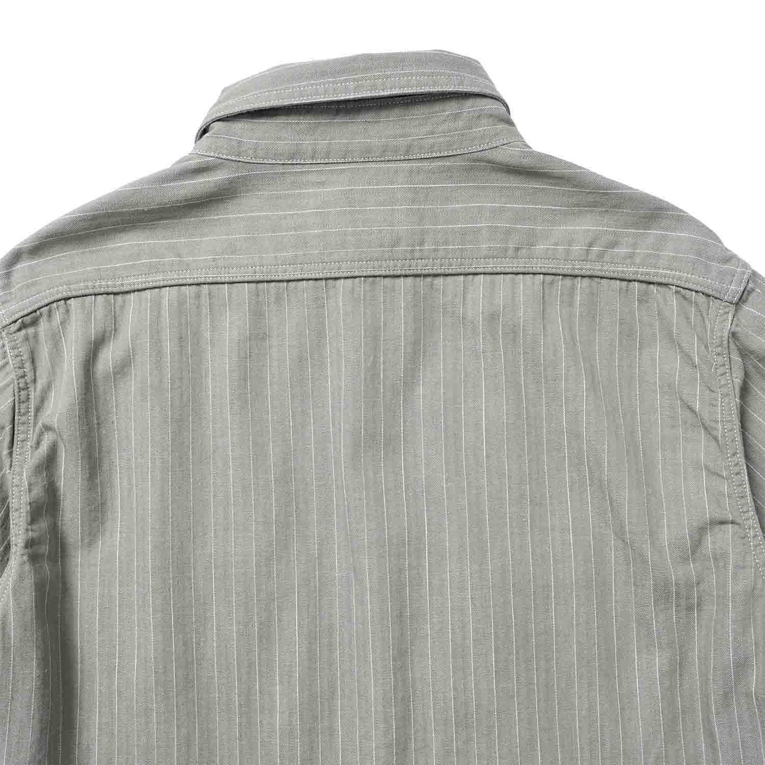 FULLCOUNT �ե륫����� Ĺµ����� "Herringbone Pencil Stripe Work Shirt" 4810G