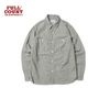 FULLCOUNT �ե륫����� Ĺµ����� "Herringbone Pencil Stripe Work Shirt" 4810G