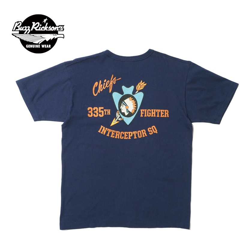 BUZZ RICKSON'S Хꥯ ȾµT "335th FIGHTER INTCP SQ" BR79399