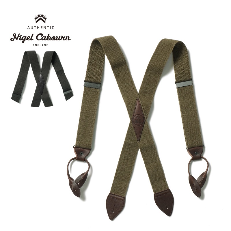 Nigel Cabourn ʥ륱ܥ ڥ  US ARMY SUSPENDER  80500064000