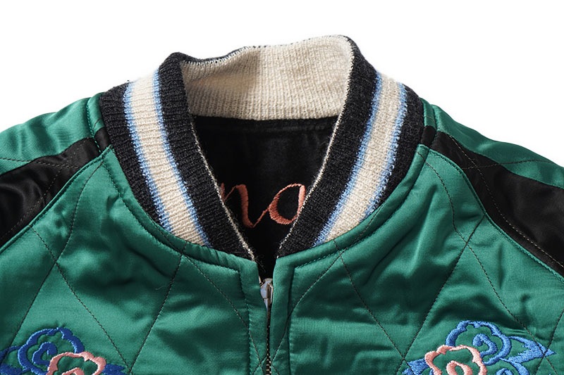 TAILOR TOYO �ơ��顼���Ρ����������Mid 1950s Style Velveteen �� Acetate Quilted Souvenir Jacket  ��Stencil Paint�� TOYO ENTERPRISE 60th Anniversary Special Edition  ��TIGER HEAD�� �� ��EAGLE��  TT15809-119