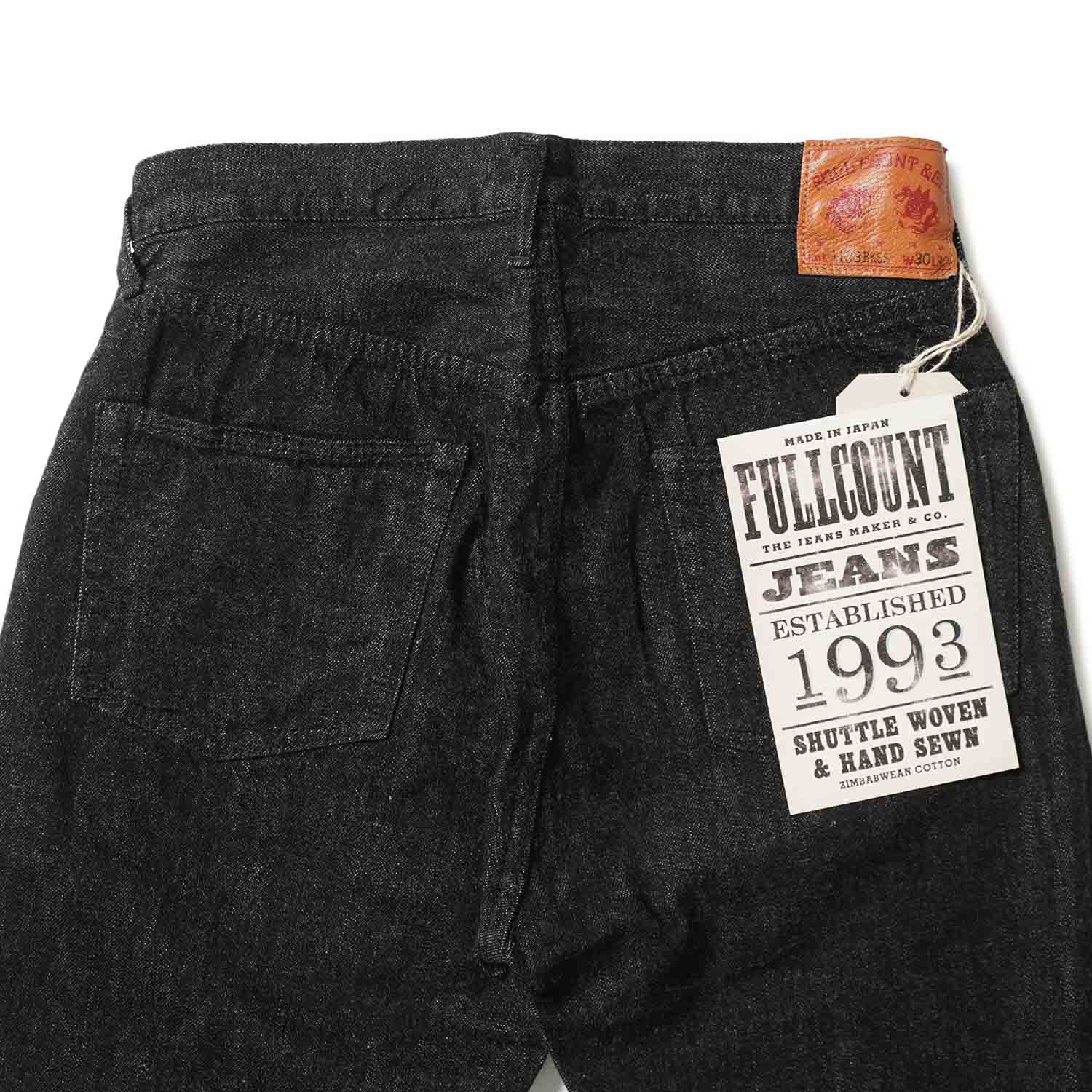 FULLCOUNT �ե륫����� �ѥ��  "Clean Straight Denim(Super Smooth)"  1103BKSS