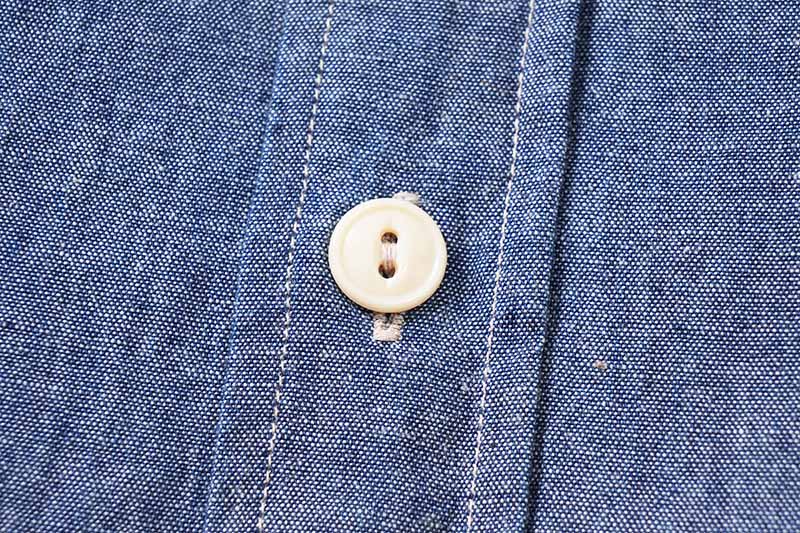 SUGAR CANE ���奬�������� Ⱦµ����� ��BLUE CHAMBRAY WORK SHIRT (SHORT SLEEVE)��  SC37941