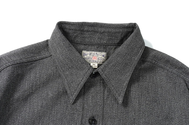 BUZZ RICKSON'S �Х��ꥯ���� Ĺµ����� ��COTTON COVERT WORK SHIRT�� BR26082