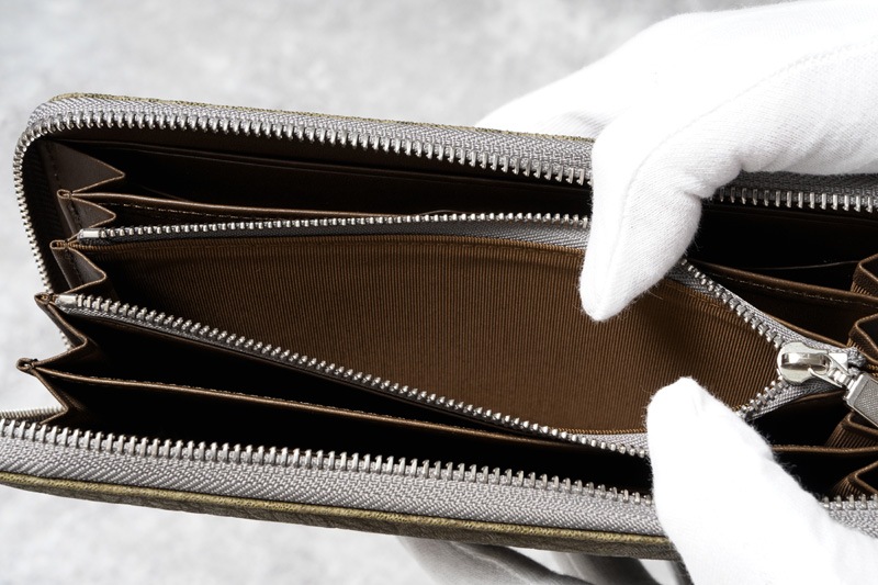 chapllin ����åץ�� ���󥰥�����å� "ELEPAHANT LEATHER LONG WALLET"KHAKI  CPW-RZ-EL