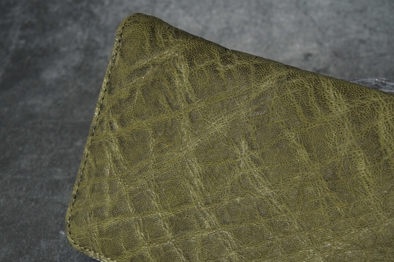 chapllin ����åץ�� ���󥰥�����å� "ELEPAHANT LEATHER LONG WALLET"KHAKI  CPW-RZ-EL