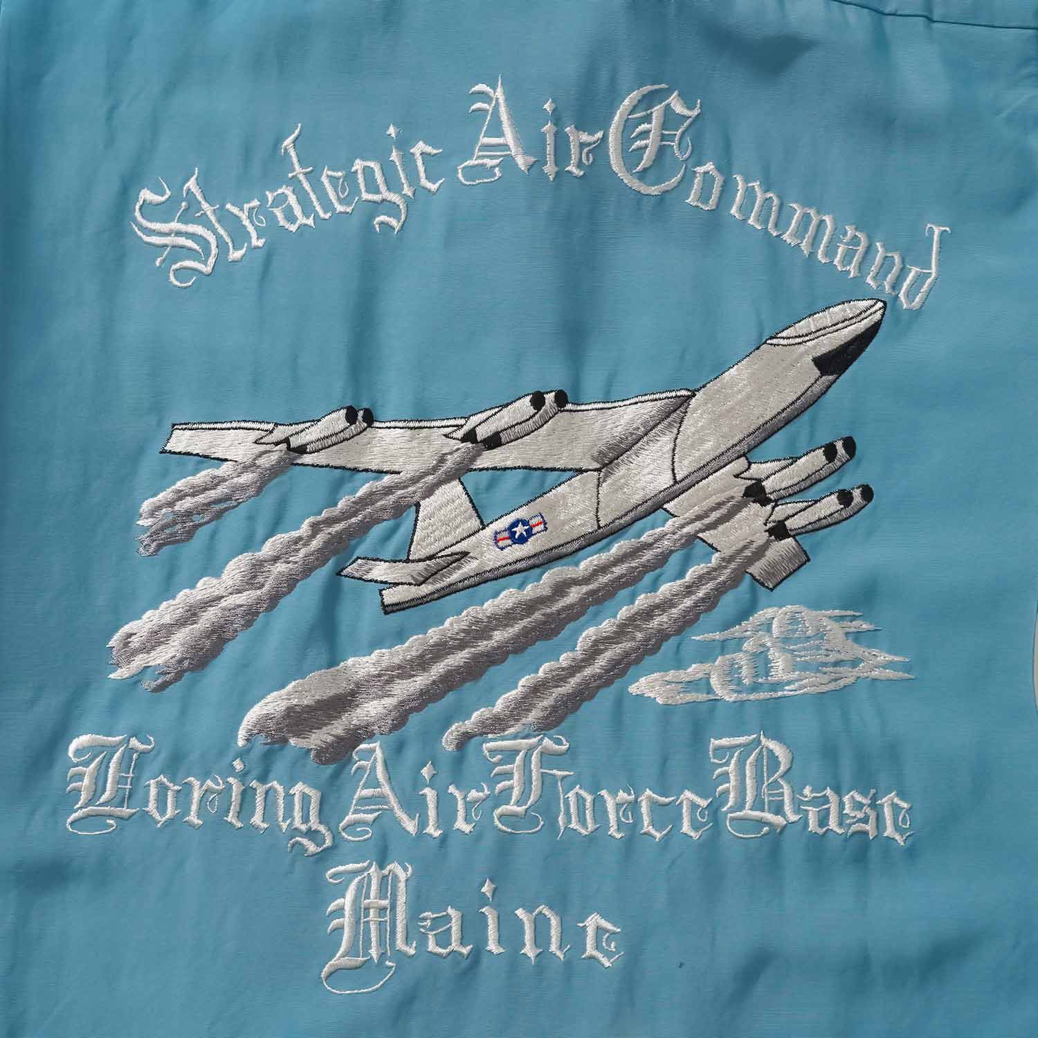 BUZZ RICKSON'S �Х��ꥯ���� Ⱦµ ����� BOWLING SHIRT ��STRATEGIC AIR COMMAND�� BR39735