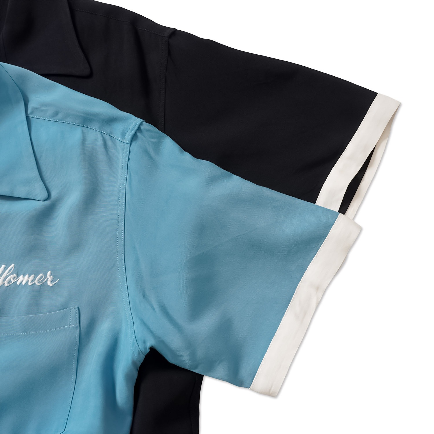 BUZZ RICKSON'S �Х��ꥯ���� Ⱦµ ����� BOWLING SHIRT ��STRATEGIC AIR COMMAND�� BR39735