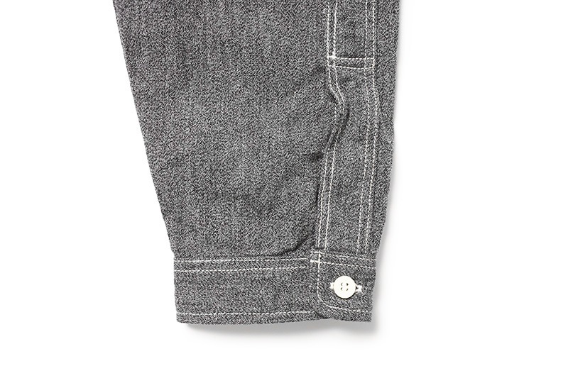 FULLCOUNT ե륫 Ĺµ ץ륪С  "Covert Chambray Stand Collar Shirt"  4084